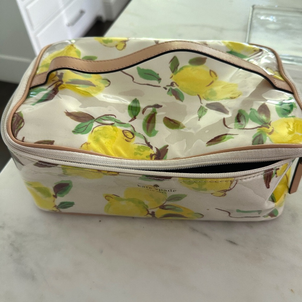 Kate Spade cosmetic travel bag